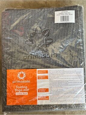 Earth Brown Folding Yoga Mat - 4mm